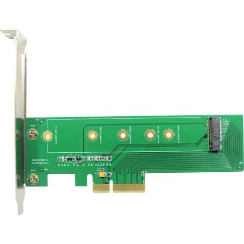Add on Card PCIE TO M2 Adapter M.2 NGFF M key NVMe to PCI-e 3.0 x4 Adapter PCI Express Adapter for 22110 2280 2260 2242 2230 SSD