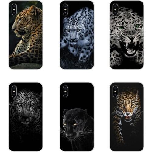 Accessories Phone Shell Covers For Xiaomi Redmi Note 6A MI8 Pro S2 A2 Lite Se MIx 1 Max 2 3 For Oneplus 3 6T A black leopard