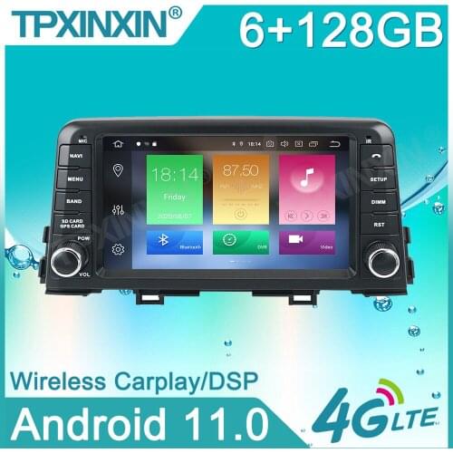 Android 11 For KIA MORNING 2016+ Car Stereo Multimedia Player Android GPS Navigation Auto Audio Radio Carplay Head Unit