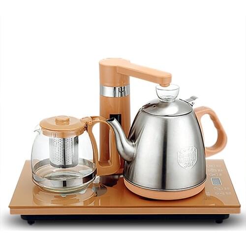 Automatic water electric kettle, home water pump pumping type tea set electric tea stove induction cooker kettle