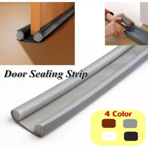 Door Bottom Sealing Strip Flexible Guard Sealer Draft Stopper Door Weatherstrip Seal Furniture Accessories Home Decoration