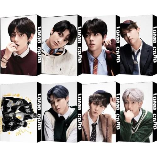 Hot Bangtan Boys MAP OF THE SOUL : 7 Black Swan Character Photocard Pack (30 Cards)