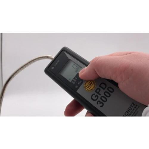 GPD300-Sniffing LED Display Visible Audible Alarm Methane Hydrogen Propane CH4/H2/C3H8 Portable Multi Gas Leak Detector