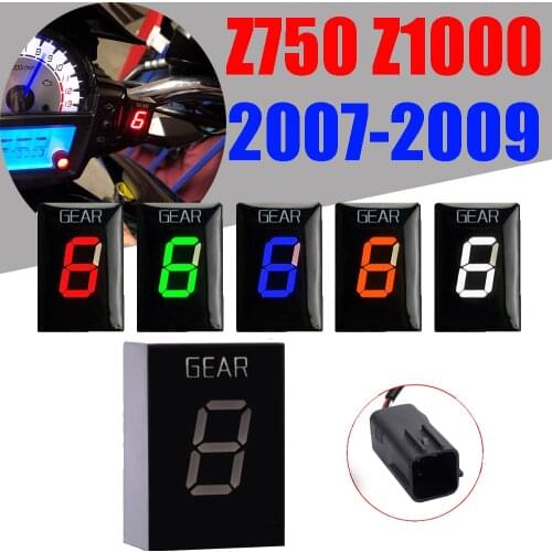 Motorcycle Speed Gear Indicator Gear Display Meter For Kawasaki Z750 Z 750 Z1000 Z 1000 2007 2008 2009 Motorcycle Accessories