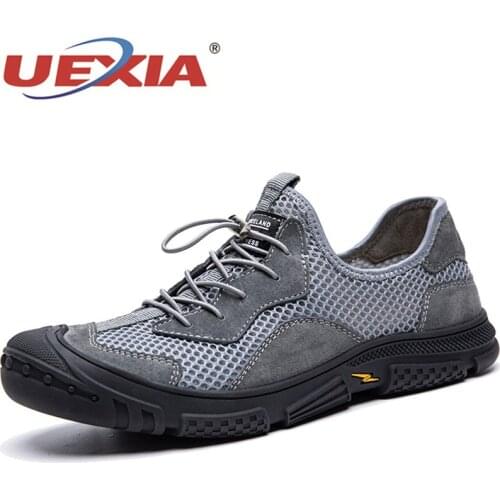 Handmade Breathable Summer Mesh Mens Shoes Fashion Lightweight Sport Casual Fashion Loafers Outdoor Sneakers Walking Size 38-46
