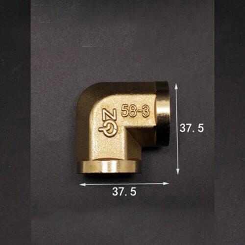 Brass 90 Degree Elbow DN15 1/2" BSP Female Pipe Fitting Adapter Coupling Connector