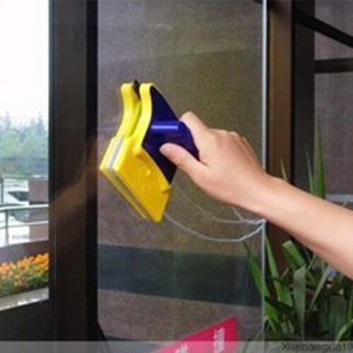Double-Sides Magnetic Window Cleaner Handheld Glass Surface Cleaning Brush Magnetic Wiper Scraper Household Cleaning Tools