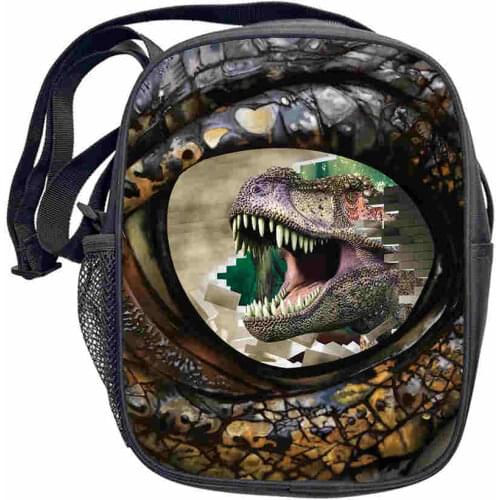 Dinosaur Mini Messenger Bag Smash Bros Boys Girls Crossbody Bags Children School Bags Kids Bookbag Small Shoulder Bag
