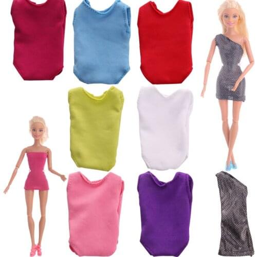 9 Set Fashion Accessories Doll Beautiful Swimsuit & Dresses Suitable For Summer For Babies Dolls Girls Toy Gift