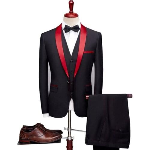 Men suits Luxury weeding suits slim fit tuxedo mens grooming mens Business suit Fashion Dress Suit for men