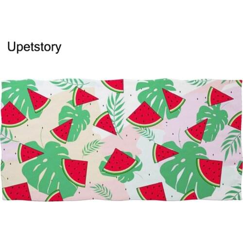 New Watermelon Print Custom Fashion Bath Towel Home Textile Travel Hand Face Towel Microfiber Bathroom Towels For Adults
