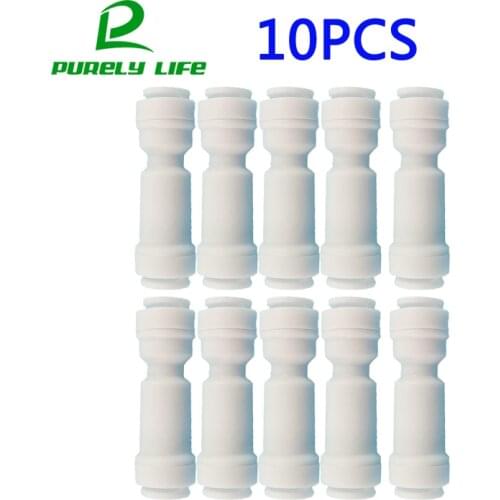 10pcs One-way valve check valve reflux valve non-return valve to prevent fluid backflow no buckle 1/4" OD direct fast joint