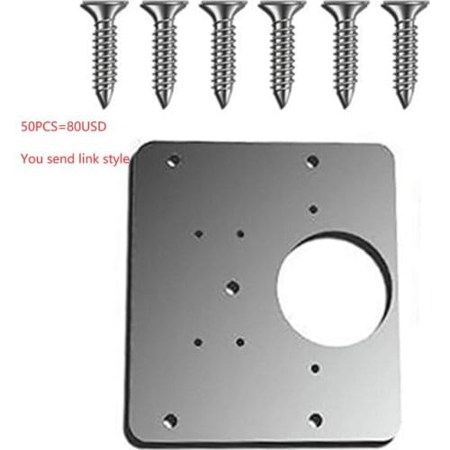 Scharnier Reparatur Platte 50pcs