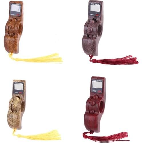 Portable Spiral Handheld Manual Digital Beads Counter One Key Reset Finger Toy Drop Shipping