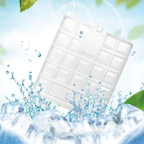 Practical Cooler Box Camping Stay Fresh Food Storage Reusable Portable Lunch Bag Fruit Travel Picnic Ice Blocks Freezer