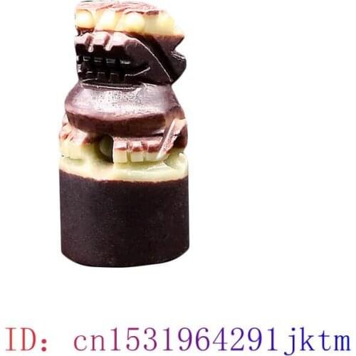 Jade Lion Figurines Gifts Carved Jewelry Sculptures Small Ornaments Handmade Gemstone Fengshui Statuette