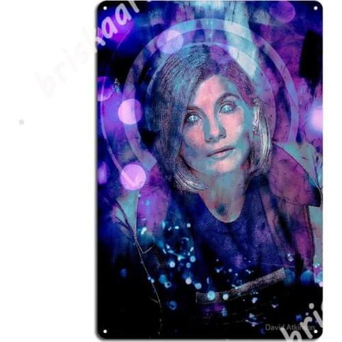 The Thirteenth Doctor Metal Signs Wall pub Cinema Customize Wall Plaque Tin sign Posters