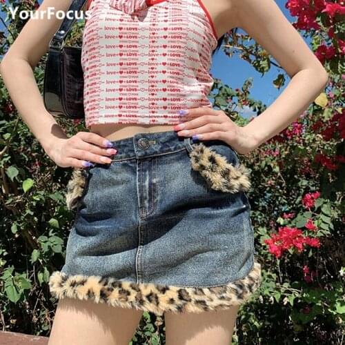 Женские юбки джинсовые YourFocus China At AliExpress