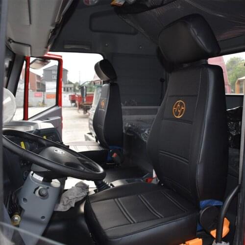 1× Seat Cover for​ ​SAIC-IVECO Hongyan GENLVON Truck Jieshi C500 C100 M500 M100 Dumper Pu Imitation Leather Interior Accessories