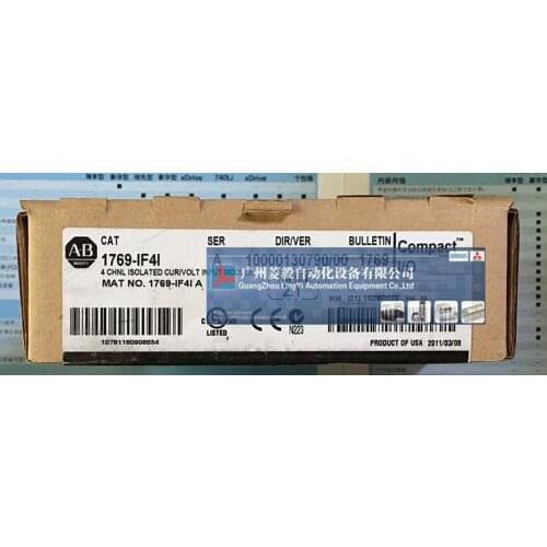 A B PLC 1769-IF4I (New and original in box ) 100% new in stock with one year warranty.new in box