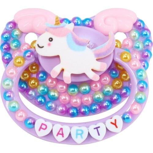 Abdl Adult Baby unicorn Pacifiers DDLG Soft Silicone BPA Adult Size Pacifier DDLG pacifiers and accessories Daddy Girl Dummy