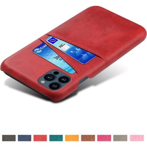 Card Wallet Phone Cover For iPhone 13 Pro Max Funda Retro Slim PU Leather Cover Business Case For iPhone 13pro Max 6.7" Coque