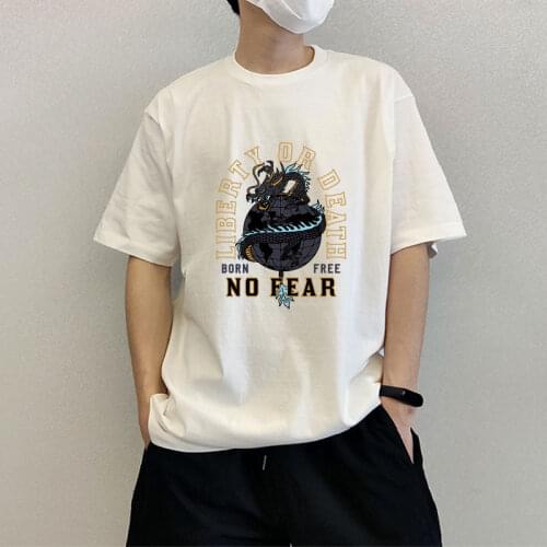 Unique Print T-shirt 10 Kinds of Personality Print T-shirt Man Womans Fashion Cartoon Style T-shirt Cute Charming t-shirt