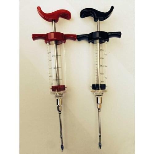 Cooking Tool BBQ Accessories barbecue grill accessory 1OZ Marinade Injector with 3" marinading needle,stainless steel needle
