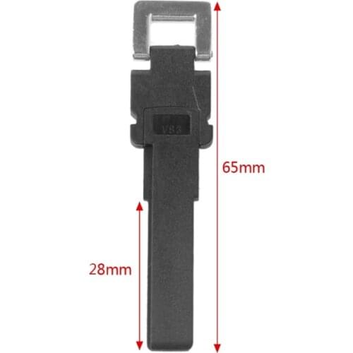 Hot Selling Newest Blank Insert Smart Remote Emergency Key Blade For VW For VOLKSWAGEN Passat B6 B7 CC