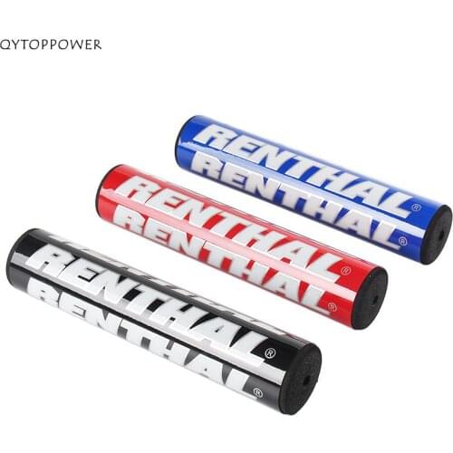 25cm Motorcycle Round Cushion Crossbar Foam Chest Pad For Renthal Pro Taper Handlebar SXF EXC CRF YZ YZF KX KXF KLX WR WRF RMZ