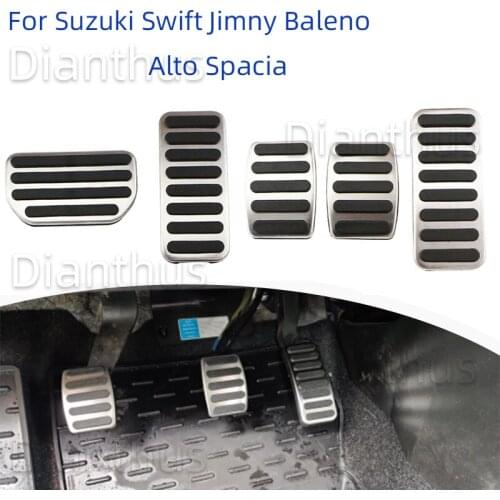 For Suzuki Swift Jimny Baleno Alto Spacia Accelerator Gas Brake Foot Pedal Cover Pad