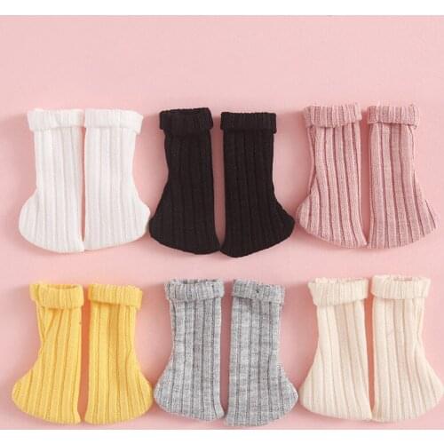 BJD 1/6 baby dress socks threaded socks white socks pile socks 1/6 Yosd doll socks Doll accessories