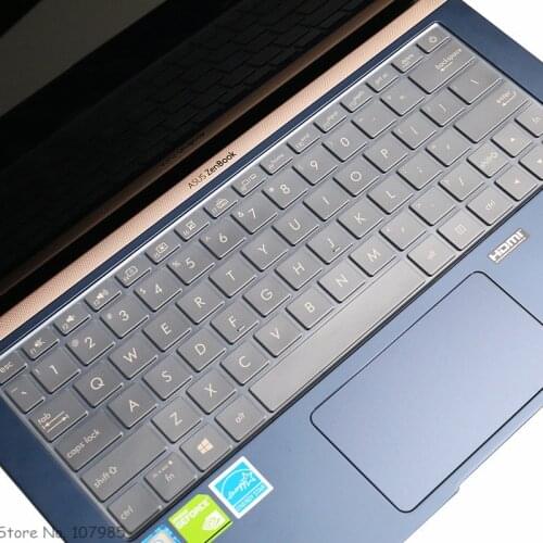 TPU 13.3 inch Laptop Keyboard Cover Skin Protector For Asus ZenBook 13 UX333 UX333FA UX333FN UX333F U3300 UX 333 FA FN 13.3