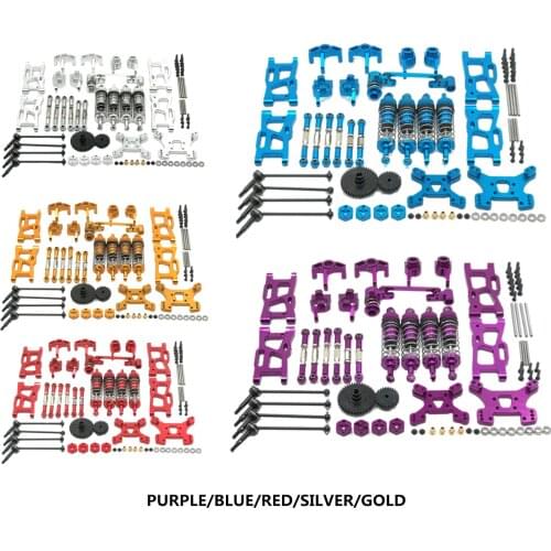 1/12 RC Car Spare Parts,Complete Set,Metal Upgrade Parts for WLtoys 144001 124019