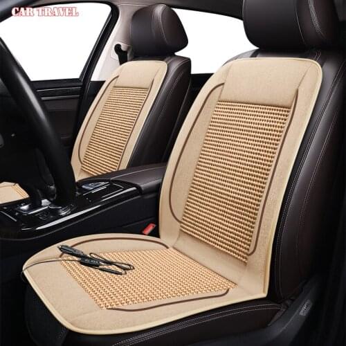 CARTRAVEL 12V Seat ventilation 1pc car seat cover for Isuzu all models D-MAX mu-X summer Pad Cushion