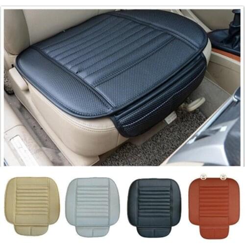 Pu Leather Seat Cover Cars Interior Automobiles Seats Covers Cushion Universal Protector Seat Leather Mats Auto Pad Accessories