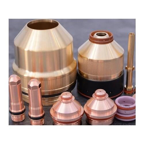 Electrode 220181 220182 shield 220183 swirl ring 220179 Shield 220747 Nozzle retaining cap 220756 water tube 220340 for 130A