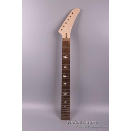 Electric guitar neck 24 Fret 25.5" Truss Rod Rose wood Fretboard Maple New