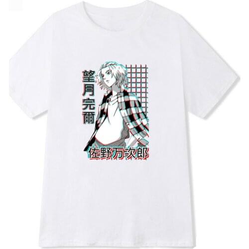 Tokyo Revengers T-Shirt Cosplay Cool Sano Manjiro Men Women Cotton Funny Mikey T Shirt Anime Variety of Choices Pattern T-shirt