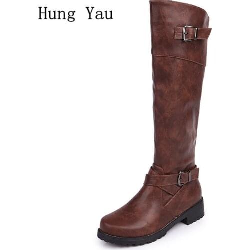 Hung Yau Women's High Boots