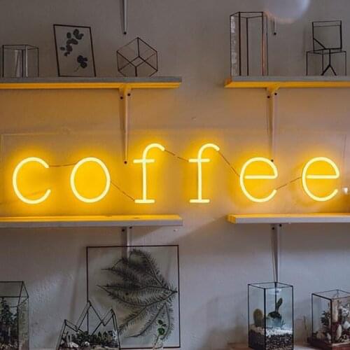 Coffee neon sign, Coffee neon light sign, Led neon sign, Neon sign, Neon light sign for wall, Neon wall decor, LED Neon Sign, Wa