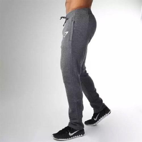 2020 new men sweatpants casual trousers trousers pants men slim feet pants squat jogging sports pants male W763