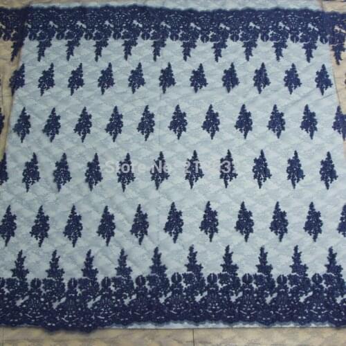 POd5-87 textile fashion dribbling embroidery fabric with embroidery textile fabrics lace fabric sewing machine designer new Best