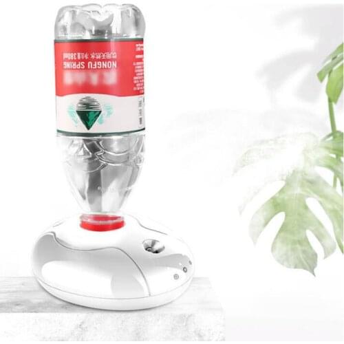 USB Humidifier Power Bottle Holder Air Humidifier Timing Anti-burnout LED Night Light Aroma Diffuser Mist Maker For Home Office