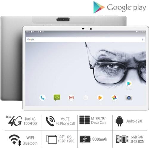 High Defined Tablets PC 10 Inch Deca Core 4G LTE phone call WIFI 1920*1200 IPS 10 inch Google Play Tablet Android планшет 10.1"