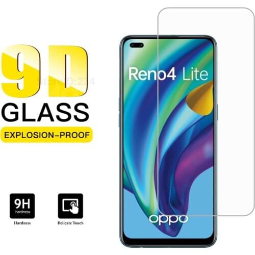 Tempered Glass For OPPO Reno4 Lite Screen Protector Guard Film Front Case Cover For OPPO Reno 4 Lite CPH2125 Pelicula de vidro