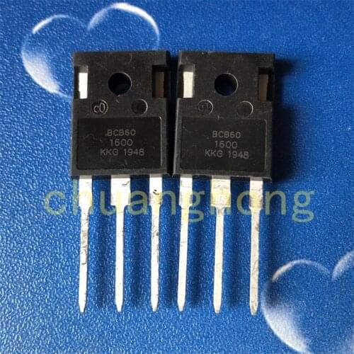 1pcs/lot BCB60-1600 60A 1600V original packing new TO-247 Unidirectional thyristor transistor BCB60