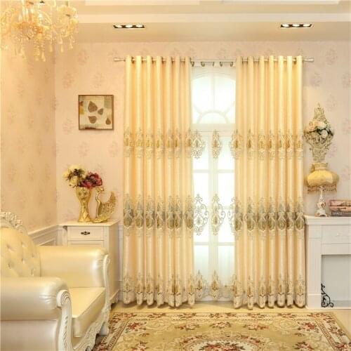 2020 customized European and American royal luxury curtains for modern curtains for living room bedroom kitchen high quality
