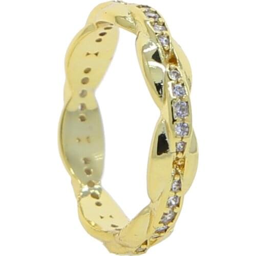 2021 NEW Enfashion Pure Form Band Ring Men Gold Color Ladies Rings for Women Fashion Jewelry Bague Femme Homme Ringen