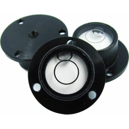 4 Pieces/Lot) 26*12mm High Precision Spirit Level Round Level Bubble for Total Station Blisters With Flanges